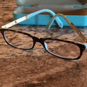 Tiffany eyeglasses, frames and case